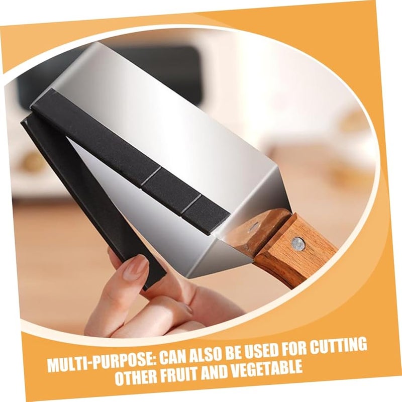 Stainless Steel Watermelon Slicer Knife Efficient Kitchen Gadget for Fresh Melon Fruit Cutting - Image 5